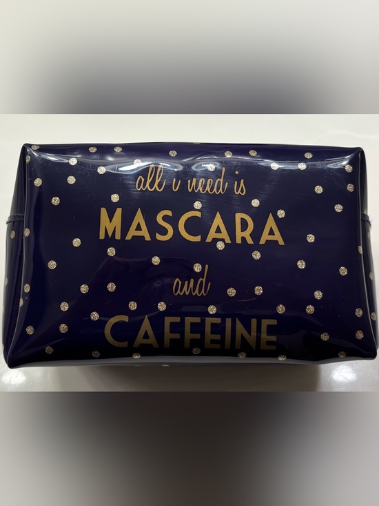 Handbags - Glossy polka dot makeup bag